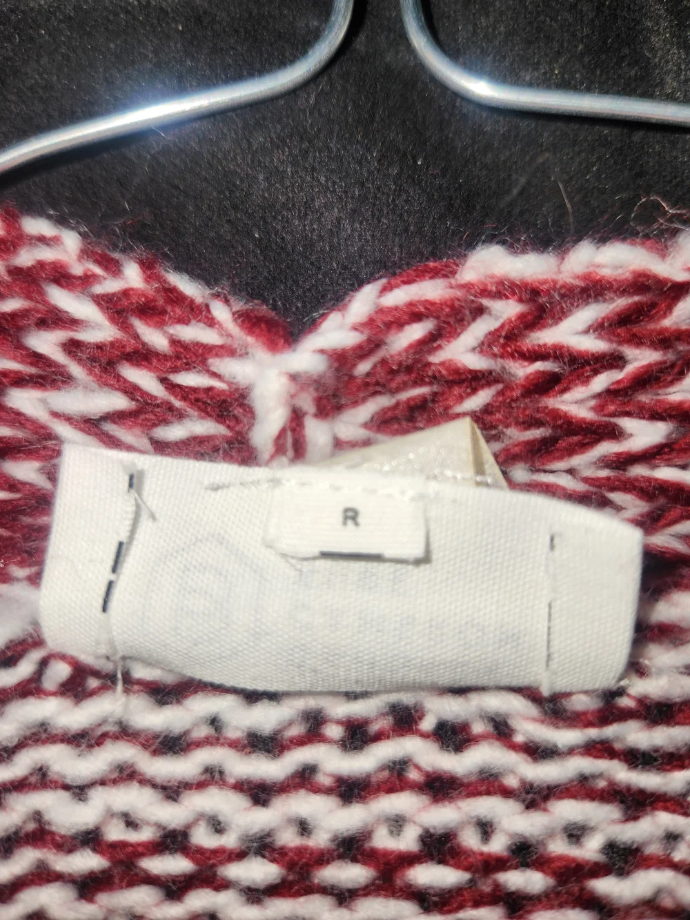 Striped Open-Front Women's Cardigan Sweater - White, Pink, Burgundy, Brown